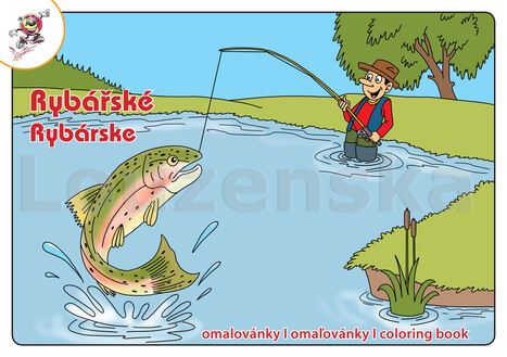 Omalovánky A5 Rybářské