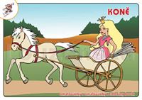 Omalovánky A5 Koně