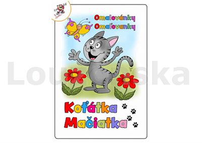 Omalovánky A5 Koťátka
