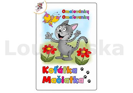 Omalovánky A5 Koťátka