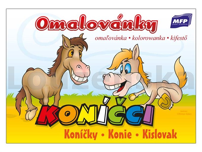 Omalovánky A5 Koníčci MFP