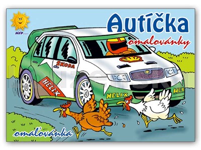 Omalovánky A5 Autíčka MFP