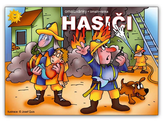 Omalovánky A5 Hasiči MFP
