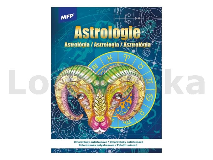 Omalovánky A4 antistresové Astrologie 2