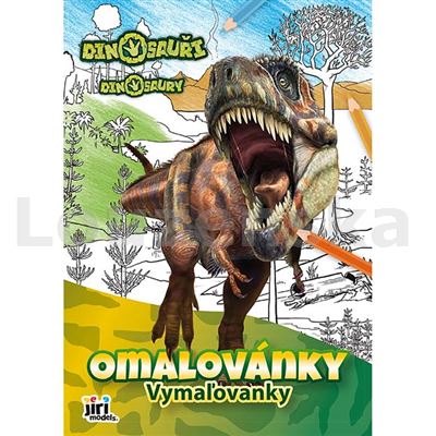Omalovánky A4 Dino JM