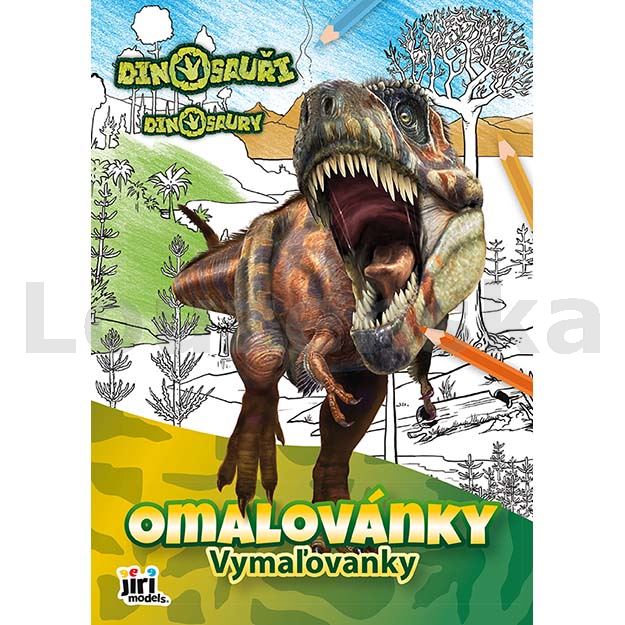 Omalovánky A4 Dino JM
