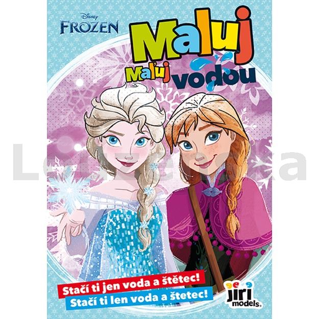Maluj vodou! A5 Ledové království JM