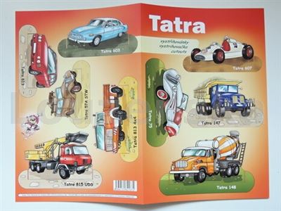 Vystřihovánky 2x A4 Tatra