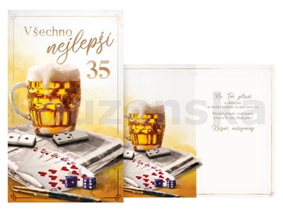 Blahopřání k naroz. 35 let MFP T 11-542