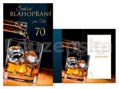 Blahopřání k naroz. 70 let MFP T M11-423