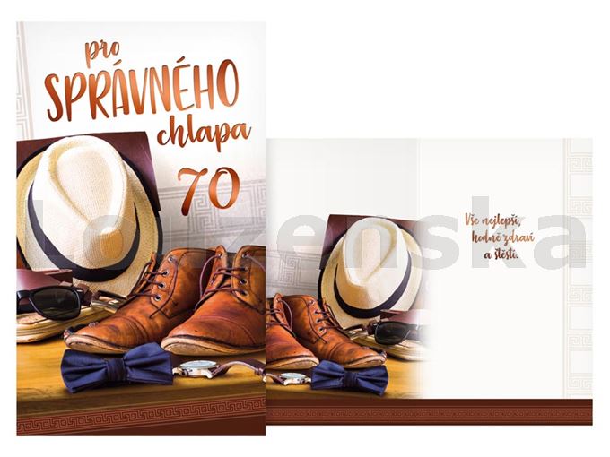 Blahopřání k naroz. 70 let MFP H M11-521