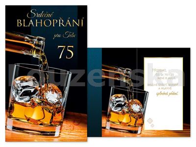 Blahopřání k naroz. 75 let MFP T M11-423