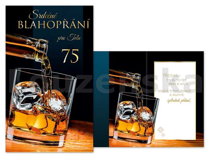 Blahopřání k naroz. 75 let MFP T M11-423