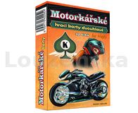 Karty Dvouhlavé Motorkářské papír.krabička