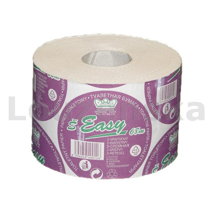 Toal. papír 2vrs/1000utr EASY bílý