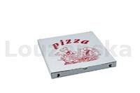 Krabice na pizzu 34x34x3cm jednobar.potisk