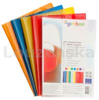 Obal na sešit A5 silný (150µm) lesklý oranžový