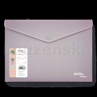 Desky s drukem A5 Releaf fialové SPOKO