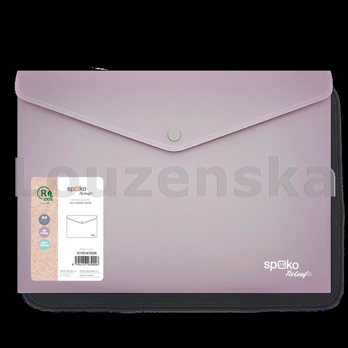 Desky s drukem A4 Releaf fialové SPOKO