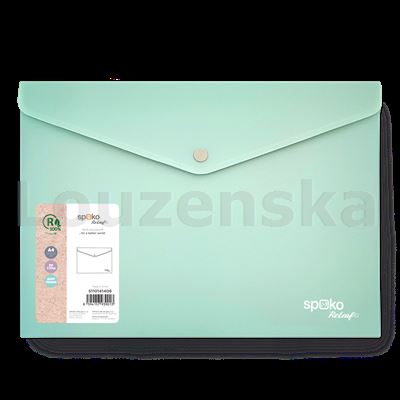 Desky s drukem A4 Releaf zelené SPOKO