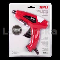 Tavná pistole velká 40W+ 2 tavné tyčinky APLI