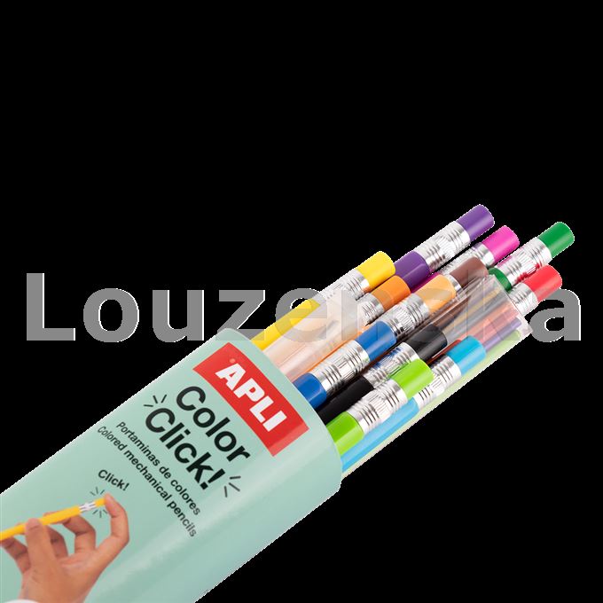 Pastelky sada stiskací/12barev+ořez.+tuhy APLI