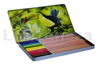 Pastelky Artist dřevěné sada/12barev v plechu COLORINO