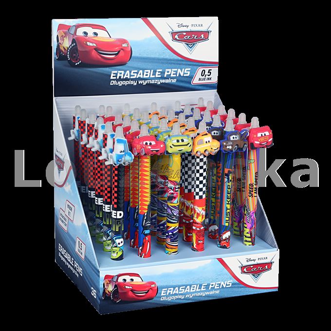 Pero gelové 0,5 gumov. Cars COLORINO
