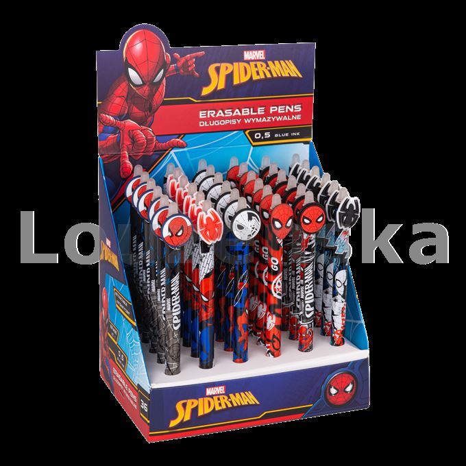 Pero gelové 0,5 gumov. Spiderman COLORINO
