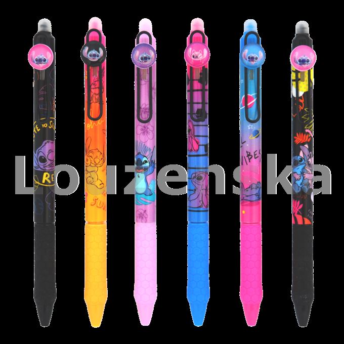 Pero gelové 0,5 gumov. Stitch black