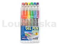 Pera gelová sada/6ks neon GN1038-6 MFP