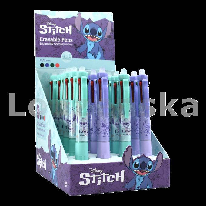 Kul.pero/4 barvy gumovatelné Stitch