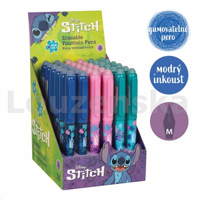 Plnící pero gumovat. Stitch