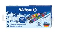 Inkoustové zásobníky/6ks modré PELIKAN