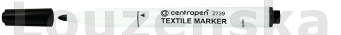 2739 černý Značkovač na textil CENTROPEN