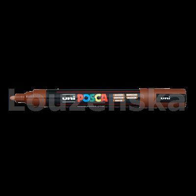 Akryl.popisovač Posca PC-5M hnědý