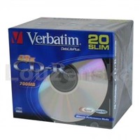 CD-R 80min/700MB slim VERBATIM 
