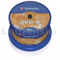 DVD-R 4,7GB 16 VERBATIM 