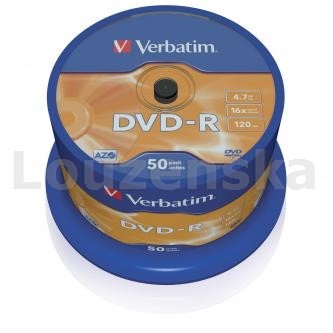 DVD-R 4,7GB 16 VERBATIM 