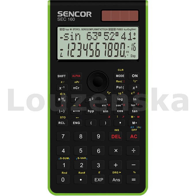 Kalkulačka SEC 160 GN SENCOR