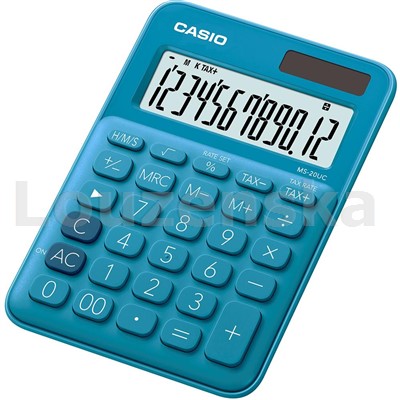 Kalkulačka MS 20 UC BU modrá CASIO
