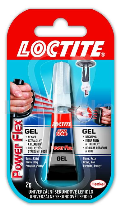 Lepidlo vteřinové Super Bond gel 2g LOCTITE