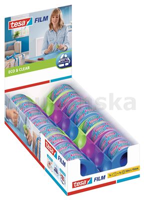 Lepící páska 10mmx19m+odvíječ na prst TESA