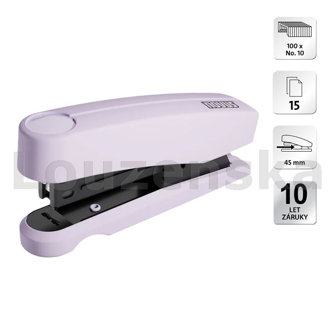 Sešívačka B10 Color ID sv.fialová NOVUS