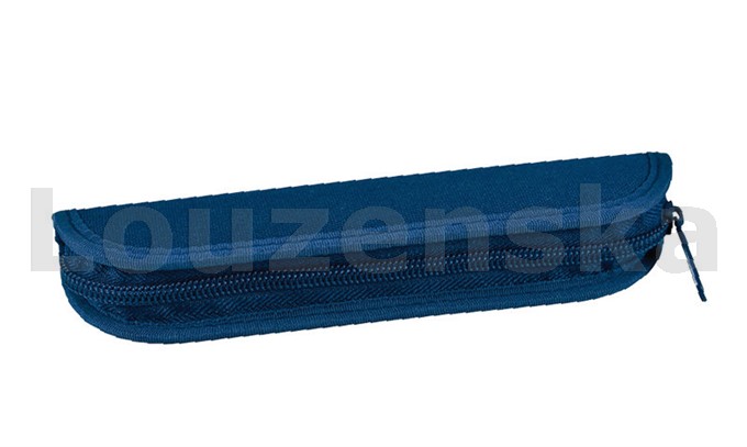 Penál mini S 6 gumiček modrý STIL