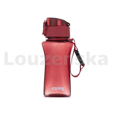 Láhev tritan. Oxy twist 400ml pastel red