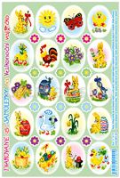 Samolepky velikonoční rovné 512