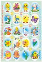 Samolepky velikonoční tvar. 518