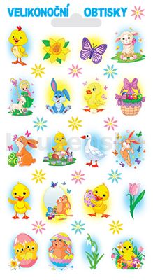 Obtisky vodové č. 555 mix motivů