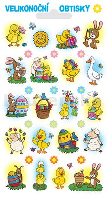 Obtisky vodové č. 558 mix motivů